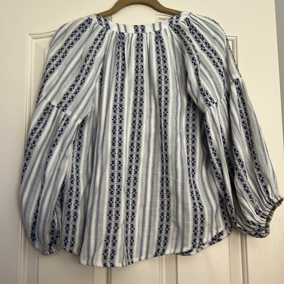 GUC Velvet peasant blouse size medium - Picture 6 of 6